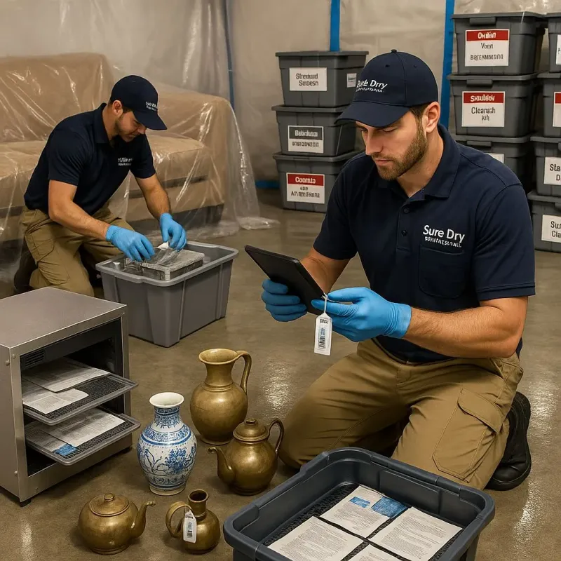 Content Protection and Restoration process in Moreno Valley, CA